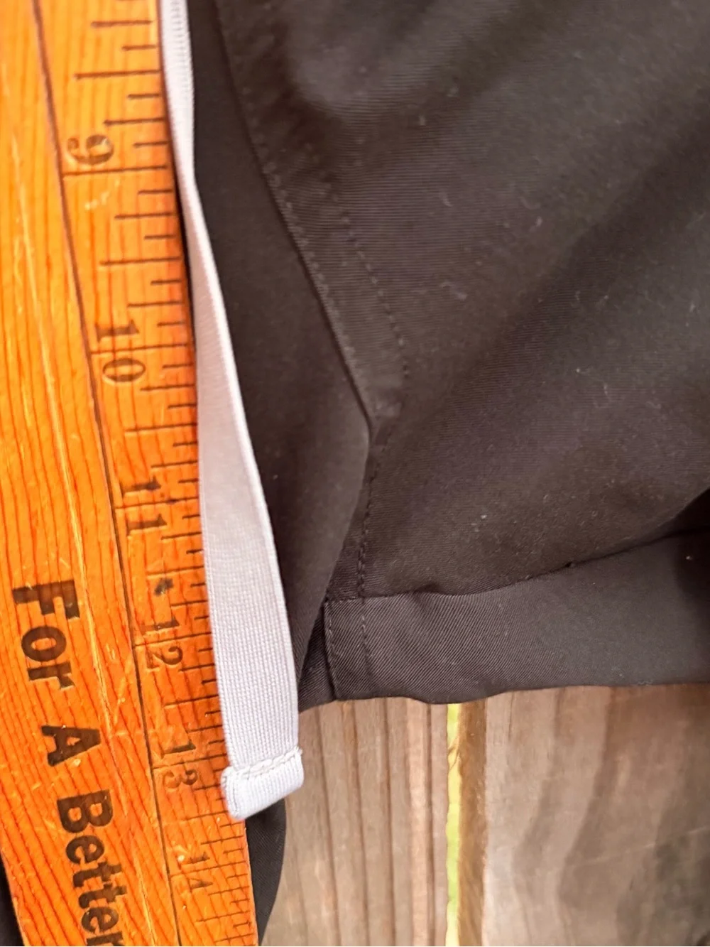Figs Men's Black Scrub Pants with White Drawstring Size Large